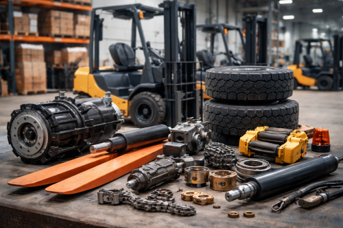 Como prolongar a vida útil das peças de empilhadeira?